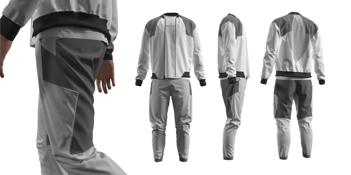 Minimal functional fashion look by Mark Zenzinger